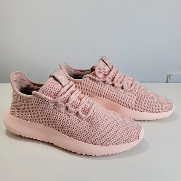 Adidas Tubular Shadow Knit J Vapour Pink AC8496 Size Men's 5 Women's 6 - Picture 1 of 9